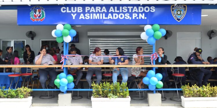 Director PN inaugura Club para Alistados y Asimilados, así como la Unidad de Reacción Táctico de Operaciones