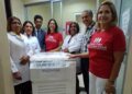 Hospital Robert Reid Cabral recibe equipo de centrífuga refrigerado donó fundación Facci