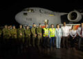 Vicepresidenta recibe personal y equipos de excavación especial desde Canadá para el rescate de mineros