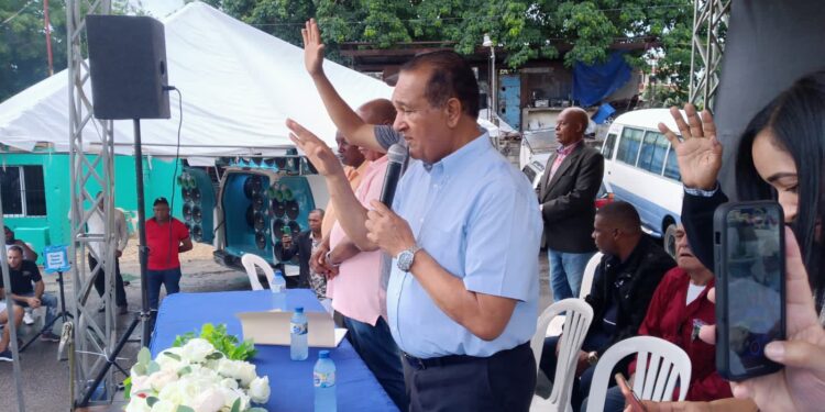 Antonio Marte dice que está activando el partido Primero la Gente en todo el país