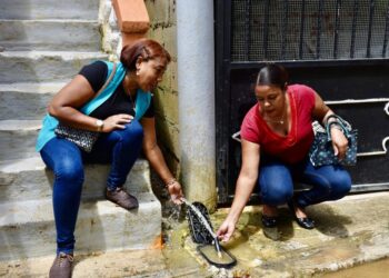 CAASD lleva servicio de agua potable por primera vez al sector Nuevo Renacer en SDE