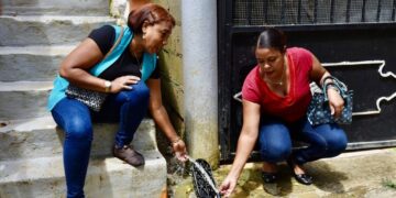 CAASD lleva servicio de agua potable por primera vez al sector Nuevo Renacer en SDE