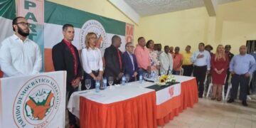 Partido MODA juramenta nuevos miembros en SDE