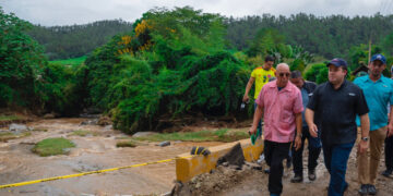 Gobierno ejecuta acciones en apoyo a familias afectadas por lluvias en Manabao
