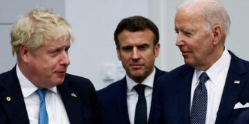 Biden, Macron, Johnson y Scholz refrendan en una llamada su apoyo a Ucrania