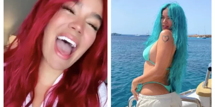 Karol G enamoró a sus seguidores con el radical cambio de color de su cabello