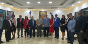 Director Policía Nacional sostiene encuentro con el presidente Grupo Telemicro