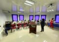 Niños disfrutan recorrido en inicio campamento en hospital Santo Socorro