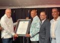 Senador Alexis Victoria reconoce alcalde de New York, Eric Adams