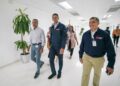 Ministro de la Presidencia visita instalaciones del Sistema 9-1-1 en Santiago