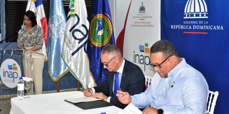 INAP e ICAP firman convenio de cooperación académica y técnica