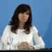 Fiscal pide 12 años de prisión para vicepresidenta argentina Cristina Fernández