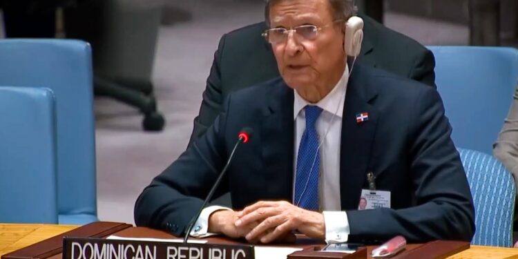 República Dominicana insiste nuevamente ante el Consejo de Seguridad de la ONU por crisis en Haití