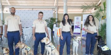 Agricultura implementa Unidad Canina en el Aeropuerto Internacional del Cibao