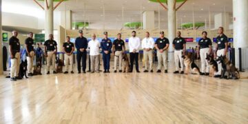 Grupo Punta Cana dona ejemplares caninos al CESAC