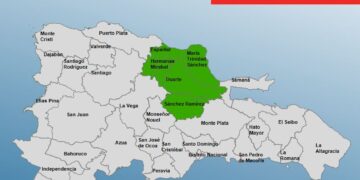 COE mantiene 5 provincias en alerta verde por efectos de vaguada