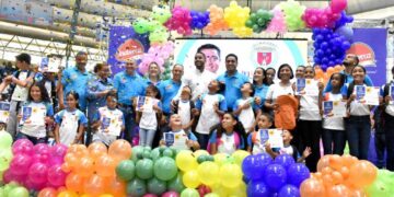 Alcalde Kelvin Cruz clausura Olimpíadas Infantiles Municipales