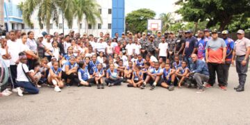 Niños de La Nueva Barquita, S.D.N y de La Feria, D.N, disfrutan de Domingo de Proximidad