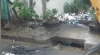 Alcalde Los Alcarrizos realiza trabajos de limpieza por lluvias