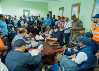 Gobierno deja instalado Centro de Operaciones en Samaná; alcaldías recibirán aportes para trabajos inmediatos