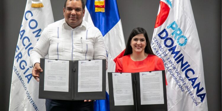 ProDominicana y la Comisión Nacional de Energía firman acuerdo