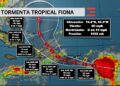 Se espera que Fiona se fortalezca sobre el noreste del Caribe