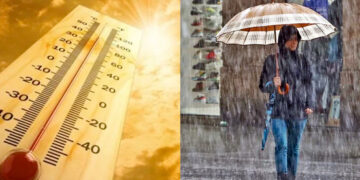 ONAMET vaticina aguaceros y temperaturas calurosas durante el día