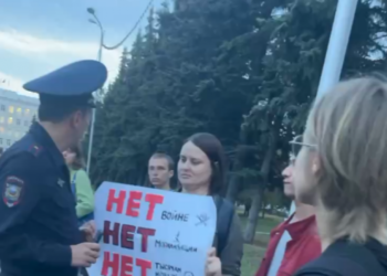 Decenas de detenidos en las protestas en Rusia contra la movilización anunciada por Putin