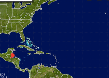 Se forma la tormenta tropical Earl; Onamet emite alerta meteorológica