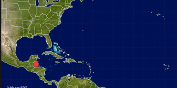 Se forma la tormenta tropical Earl; Onamet emite alerta meteorológica