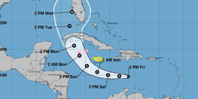 La depresión número 9 se intensifica a tormenta tropical Ian