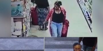 Cámaras captan   mujeres robando mercancía supermercado de Gaspar Hernández