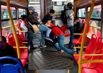 Asesinan a un menor en un autobús en Bogotá por pisar a un pasajero armado