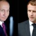 Presidente de Francia urge a Putin a frenar la guerra en Ucrania sentándose a negociar
