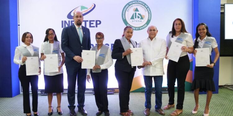 INFOTEP y UTESA certifican a 239 participantes