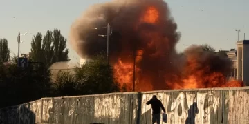 Rusia renovó sus ataques con drones suicidas iraníes sobre objetivos civiles en Ucrania