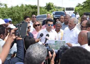 INAPA deja iniciados trabajos drenaje pluvial en San Cristóbal