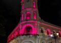 Monumentos del Distrito se iluminan de rosa por lucha contra Cáncer de Mama