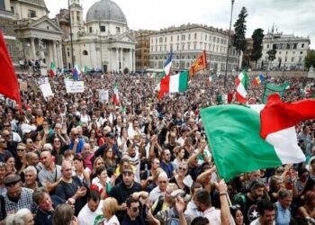 Protestas en toda Italia contra el encarecimiento de la energía