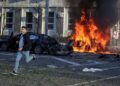 Rusia lanzó un ataque masivo con 75 misiles contra Ucrania