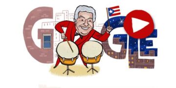 Google le rinde homenaje al mítico músico Tito Puente con un doodle