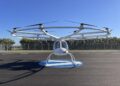 Primer taxi volador tripulado de Italia realiza su primera prueba de vuelo