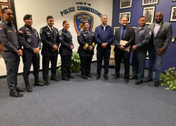 Detective estadounidense recibe en el Estado de Maryland visita de miembros de la Policía Nacional de Rep. Dom.