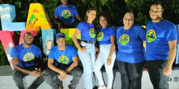 Movimiento Juvenil de la Virgen inaugura parador fotográfico en Santo Domingo Norte