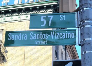 Nombran calle de Nueva York con el nombre de dominicana Sandra Santos; destacada maestra en Estados Unidos
