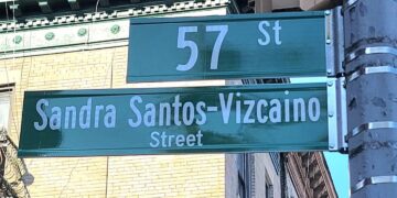 Nombran calle de Nueva York con el nombre de dominicana Sandra Santos; destacada maestra en Estados Unidos