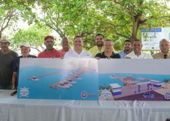 APORDOM avanza en Plan Nacional de Muelles Pesqueros, inicia trabajos de dos más en Miches