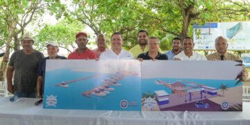 APORDOM avanza en Plan Nacional de Muelles Pesqueros, inicia trabajos de dos más en Miches