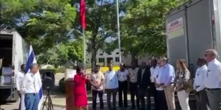 Haití recibe ayuda humanitaria de la Embajada de Israel