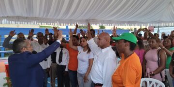 El Partido MODA juramenta su Frente Femenino en Los Alcarrizos